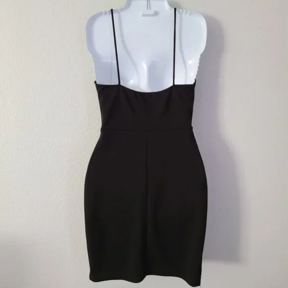 Lulus bodycon dress black women's medium - Picture 3 of 14